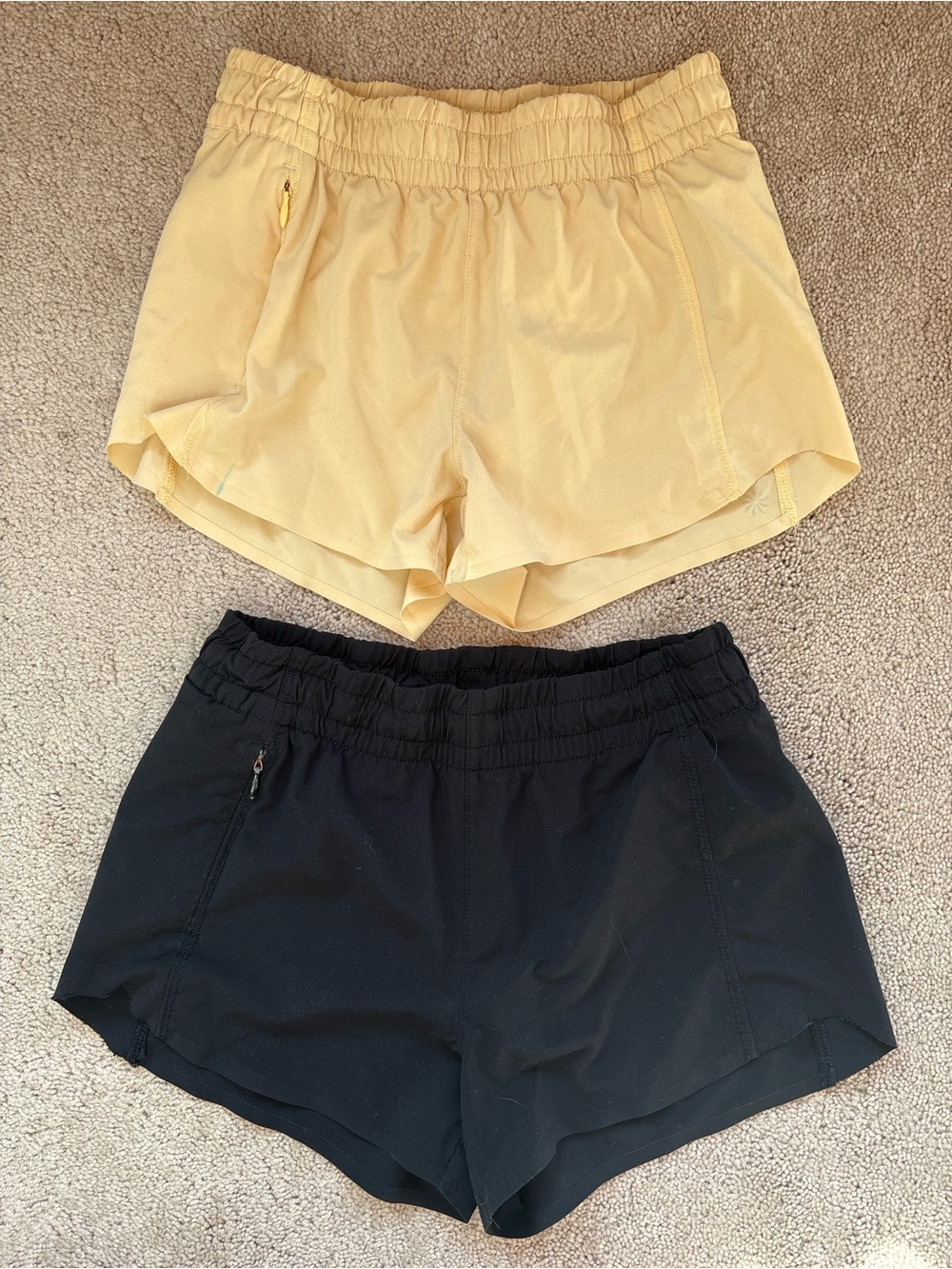 Athleta Girl Shorts Bundle – 2 Pairs – Size M (8–10)